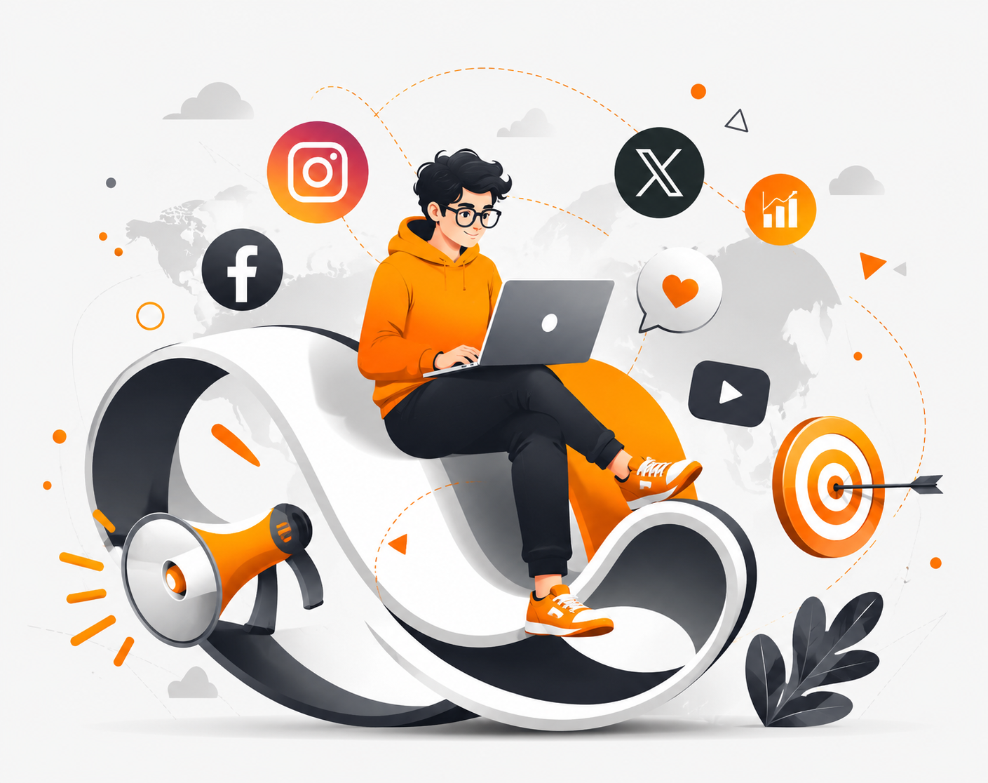 Digital Marketing illustration