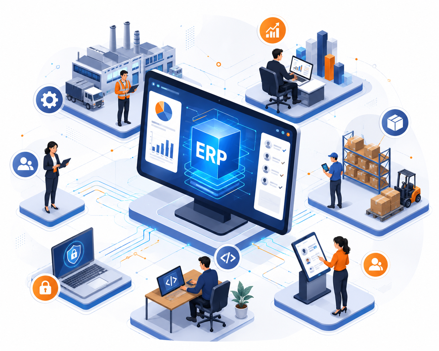 Software Solutions illustration