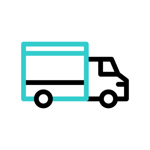 Logistics and transport icon